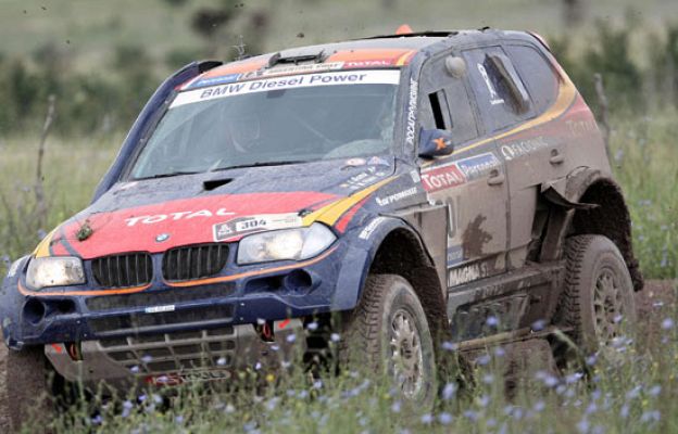 Dakar - Roma vuelca y Coma es sancionado