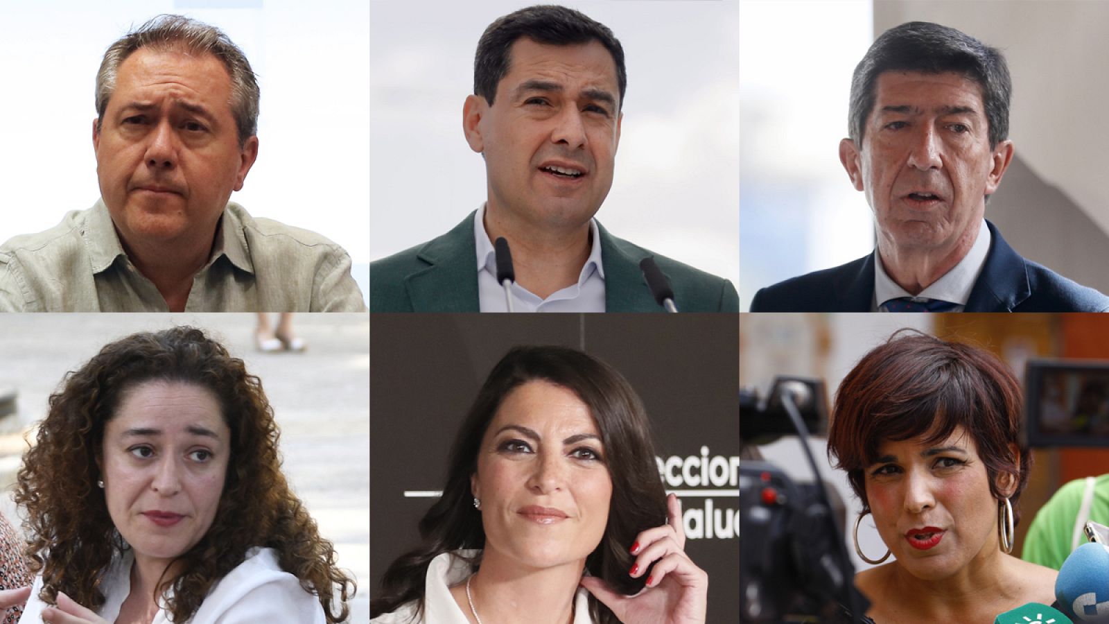 Los candidatos al 19J en Andalucía, preocupados por el incendio de Sierra Bermeja