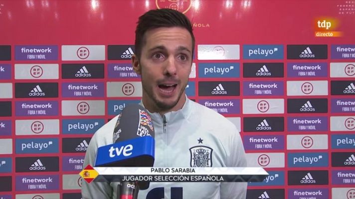 Sarabia: "Siempre queremos más y tenemos la filosofía clara"