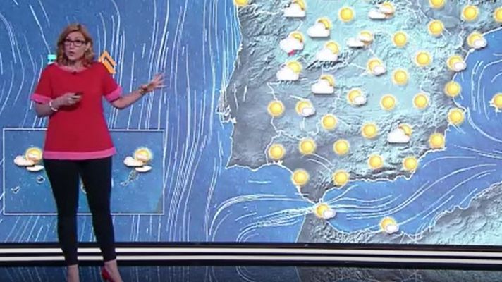 El tiempo - Calor en el extremo suroeste, Guadiana, Guadalquivir y en el Ebro