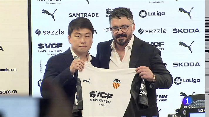 Telediario Matinal - Gattuso ficha por el Valencia
