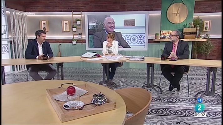 Cafè d'idees - Sebas Lorente, Francesc Xavier Mena i Natasha Tkachenko