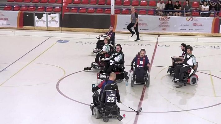 Deportes Paralímpicos - Hockey en silla de ruedas eléctrica - FEDDF Campeonato de España