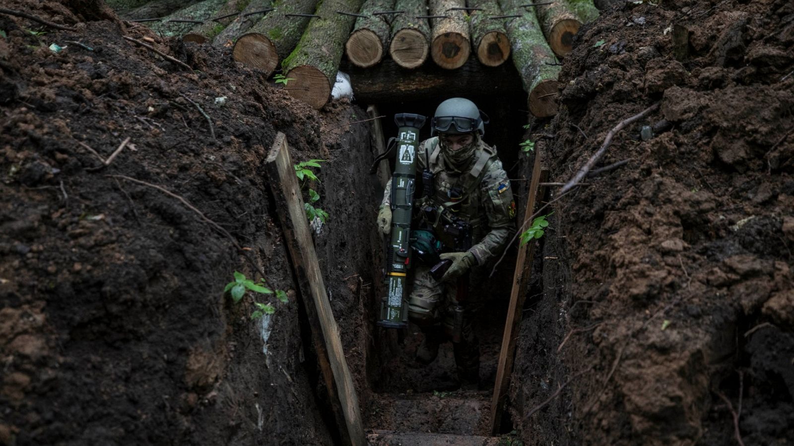 La vida en el frente de Jersón: "A veces no paran de disparar en una hora"