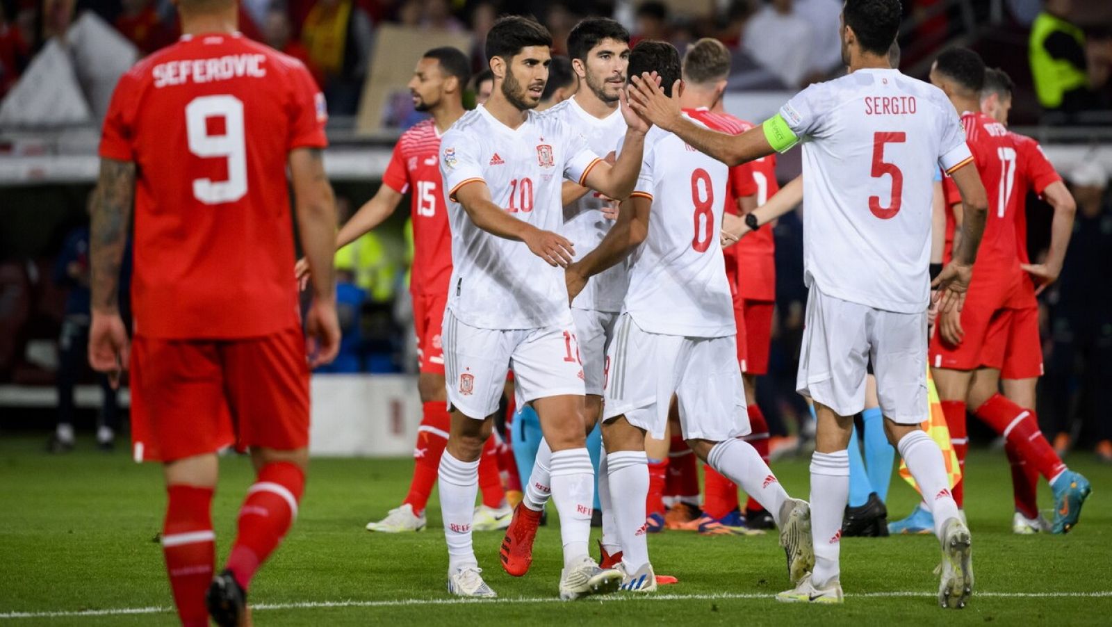 Telediario 1: UEFA Nations League | Victoria por la mínima de España ante la colista Suiza | RTVE Play