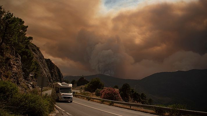 Telediario Matinal - El calor eleva el riesgo de incendio en toda España