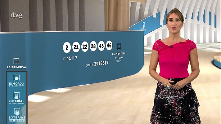 Loterías - Sorteo de la Bonoloto y Primitiva del 11/06/2022