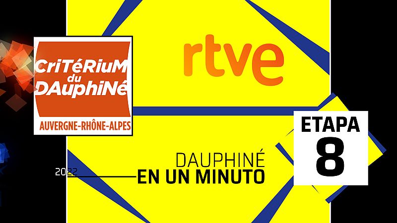 #DauphinéEnUnMinuto - Etapa 8