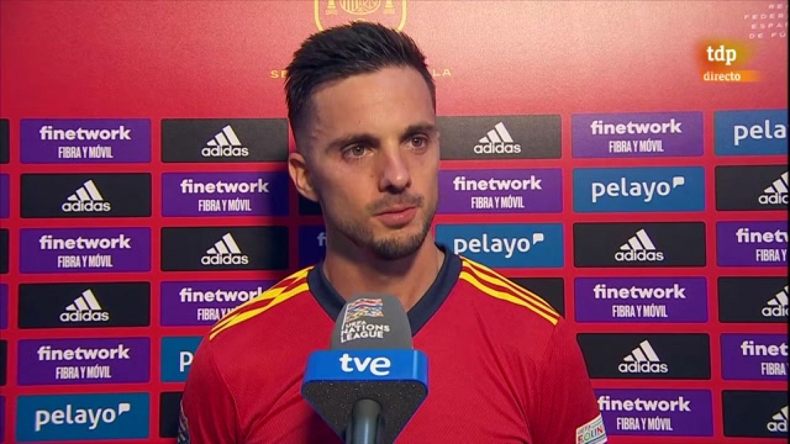 UEFA Nations League | Pablo Sarabia: "Muy contento de acabar primeros"