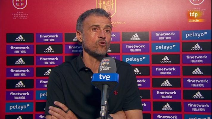 UEFA Nations League | Luis Enrique: "Es difícil no enamorarse de Gavi"