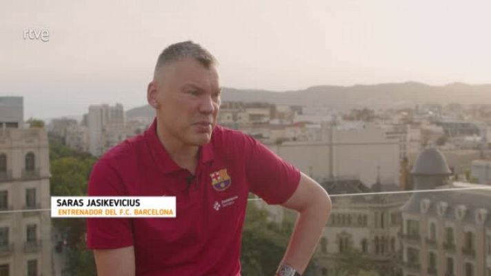 Baloncesto en RTVE - Saras Jasikevicius: "Lo más importante es no cometer errores, ni regalar balones"