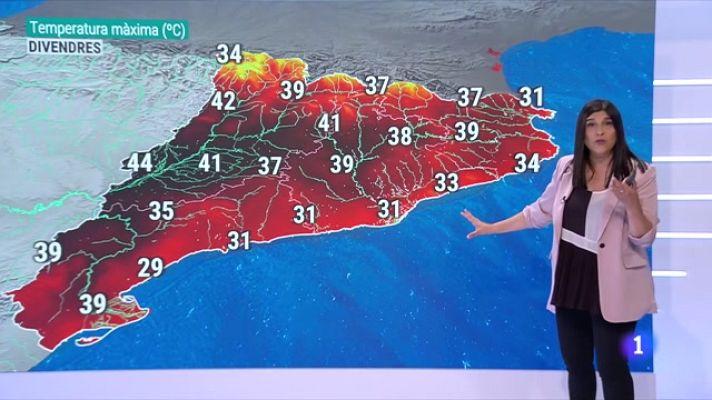 El temps - Onada de calor intensa, primerenca i persistent