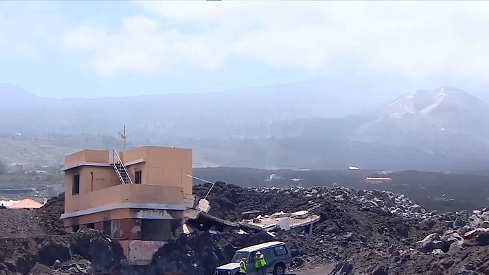 Telediario 2 - Seis meses sin erupción en La Palma: "El volcán continúa"