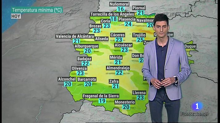 El Tiempo en Extremadura - 14/06/2022