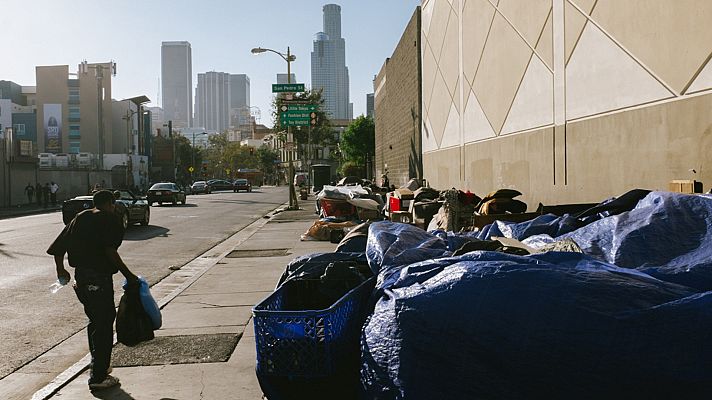 Skid Row, la zona cero de los 'sin techo' en EE.UU.