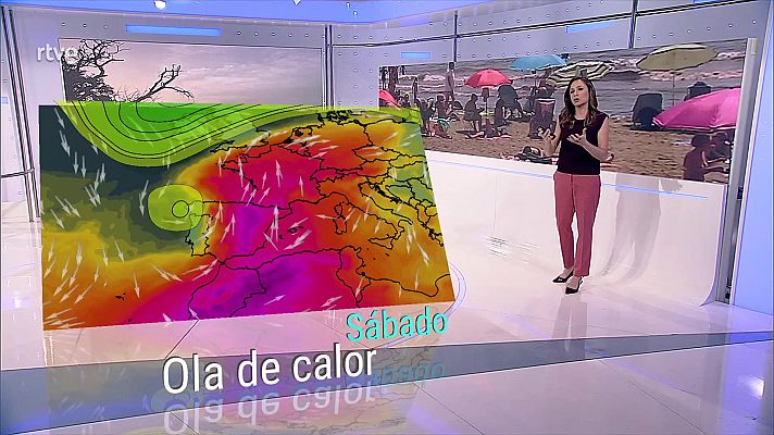 Temperaturas elevadas en la mayor parte de la Península y Baleares      