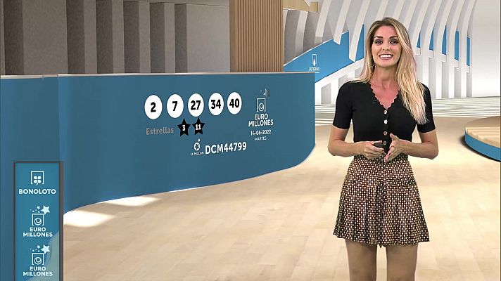 Loterías - Sorteo de la Bonoloto y Euromillones del 14/06/2022