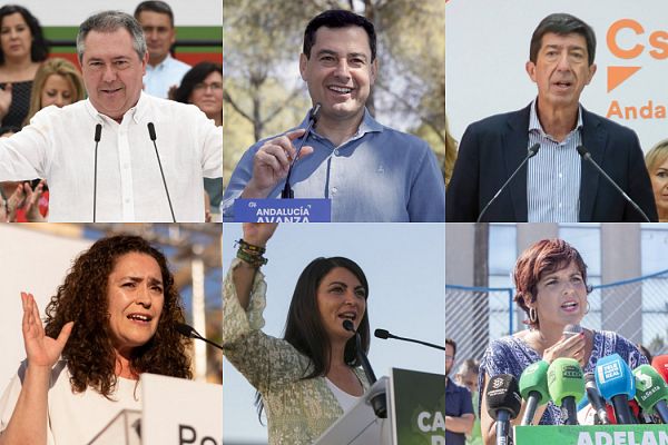 Telediario 1 - Los candidatos llaman a la movilización en la recta final de campaña