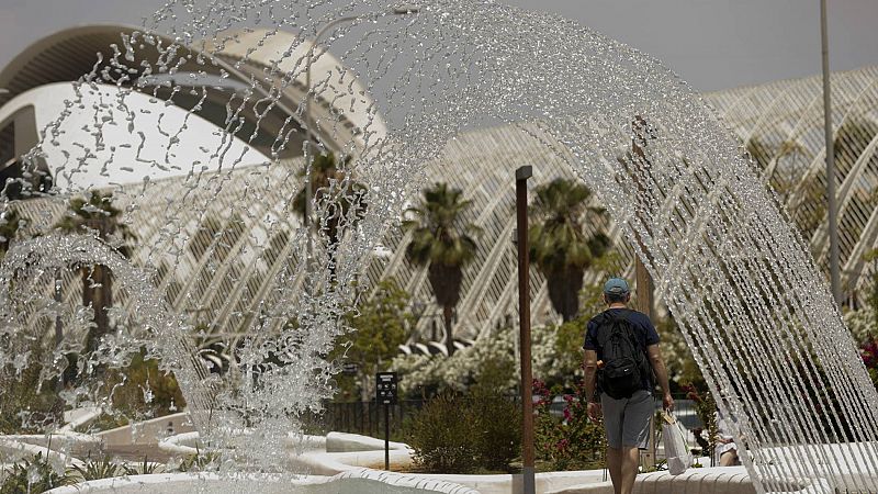 Temperaturas por encima de los 40 grados en amplias zonas de España