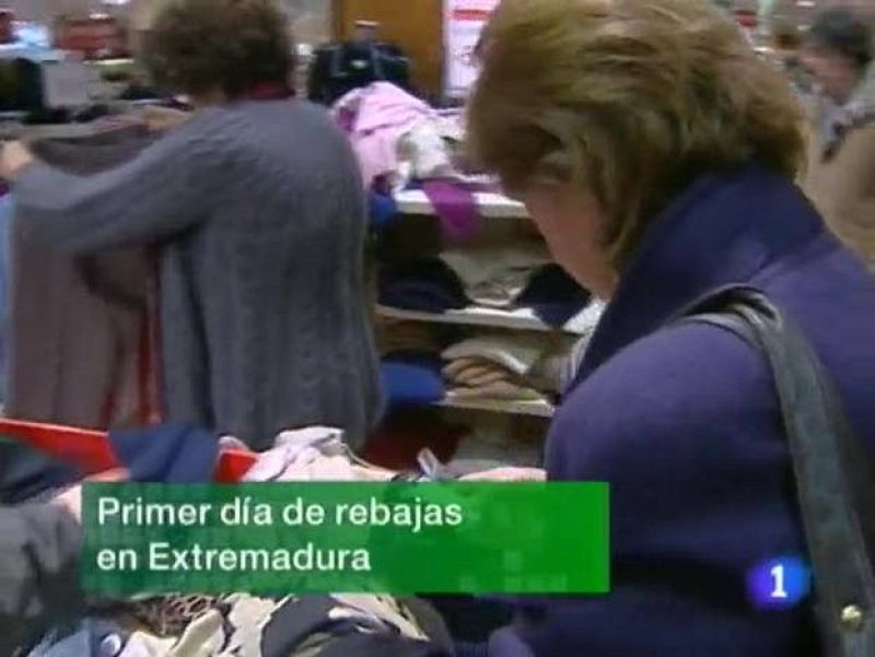  Noticias de Extremadura. Informativo Territorial de Extremadura. (07/01/10)