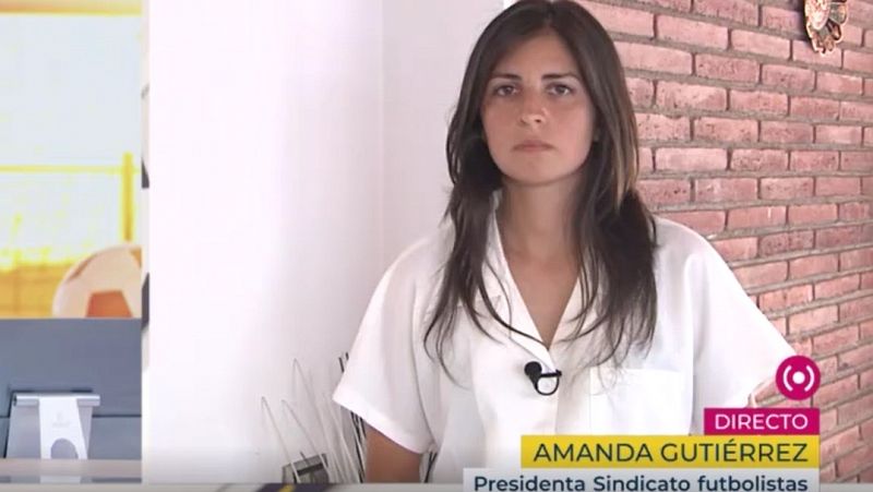 Amanda Gutiérrez, presidenta de Futpro: "El acuerdo con la RFEF no está relacionado con la nueva Ley del Deporte "