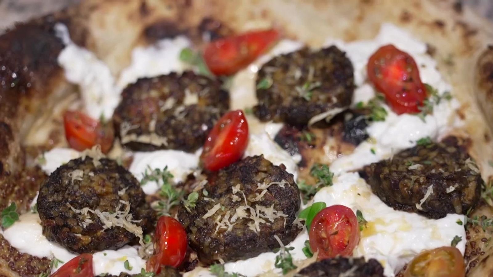 España Directo - La pizza casi vegana de Gipsy Chef