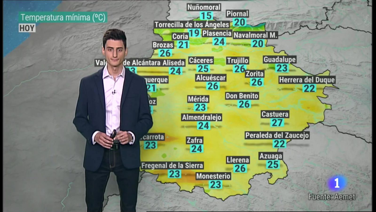 El Tiempo en Extremadura - 15/06/2022 - RTVE.es