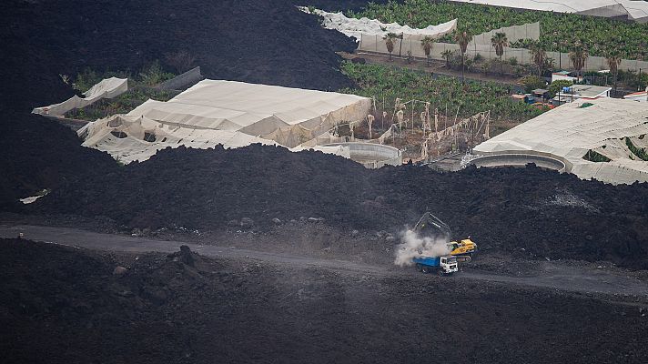 Telediario 1 - Seis meses después del final de la erupción del volcán de la Palma, los vecinos intentan volver a la normalidad