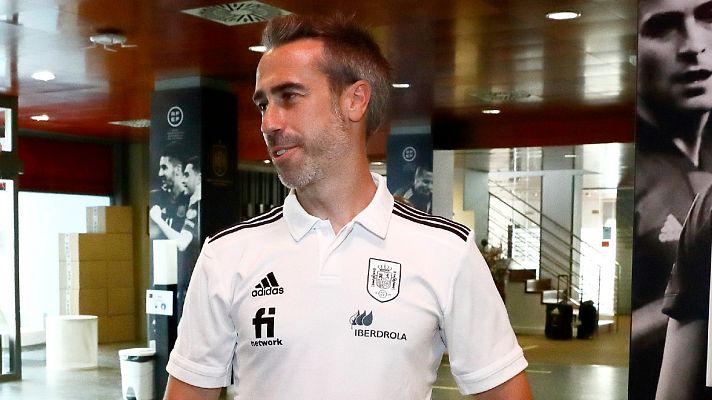 Telediario 1 - Vilda, sobre Jenni Hermoso: "Fue una dura decisión"