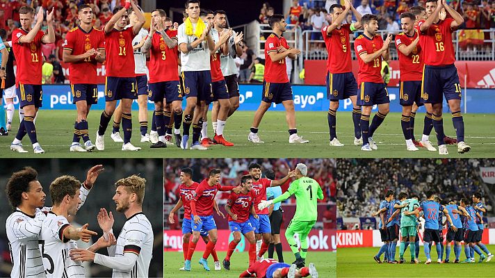 Telediario 1 - Con Costa Rica, España ya tiene a todos sus rivales en el Mundial de Catar 2022