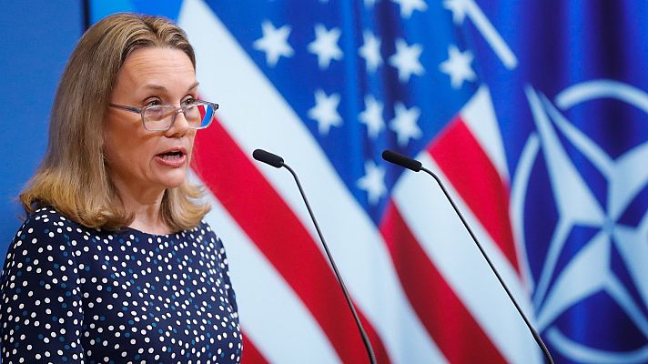 La tarde en 24h - Julianne Smith: "No vemos pruebas de que la ayuda militar a Ucrania esté acabando en otras manos"