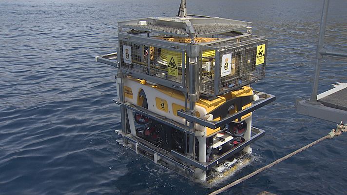 Noticias Murcia - La Armada incorpora un robot submarino que permitirá trabajar hasta a 1000 metros de profundidad