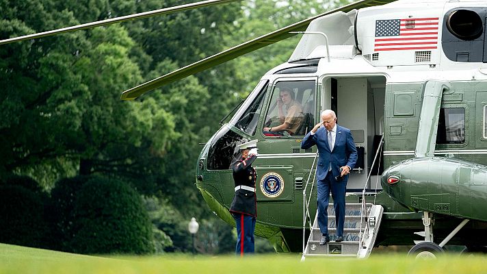 Telediario 1 - Biden visitará Arabia Saudí en julio y se reunirá con Mohamed bin Salman