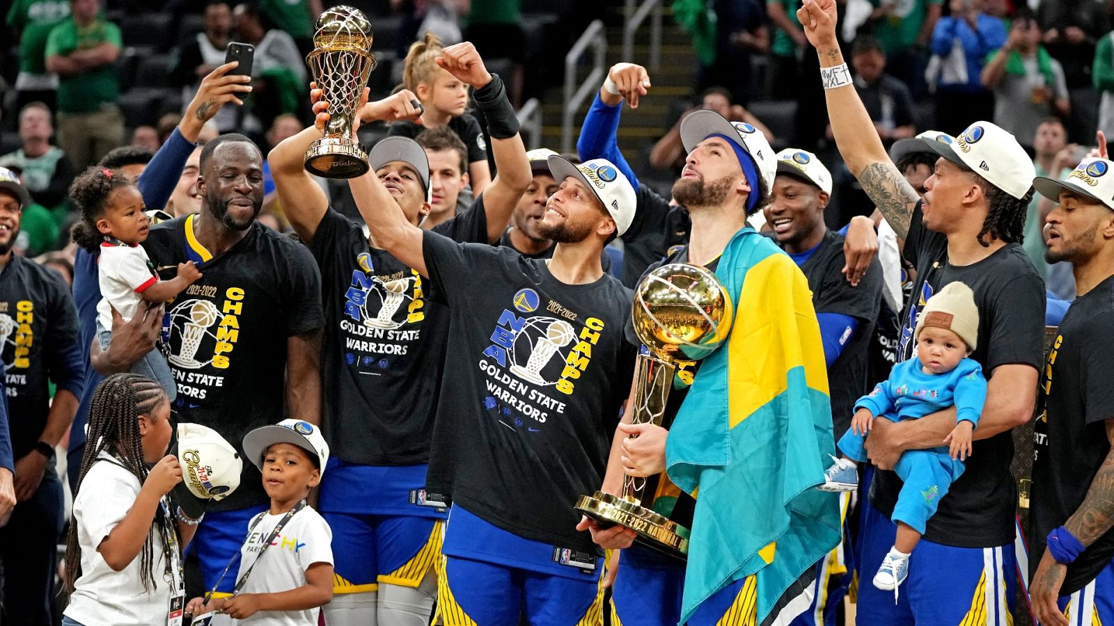 Los Golden State Warriors se proclaman campeones de la NBA