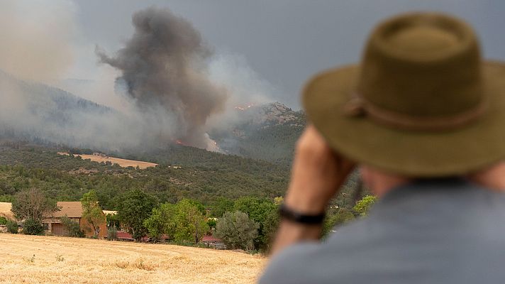 Informativo 24h - Varios incendios en Cataluña, Zamora, Zaragoza y Navarra arrasan más de 9.000 hectáreas
