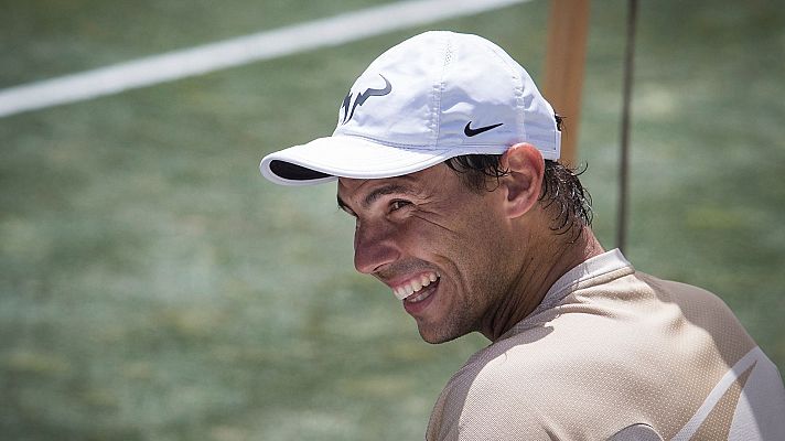 Rafa Nadal: "Viajaré a Londres para jugar Wimbledon"