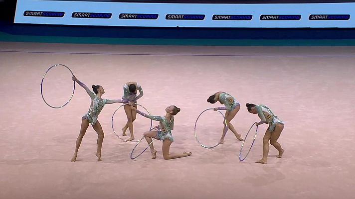 Gimnasia rítmica - Cto. Europa. Finales conjuntos: Final 5 aros