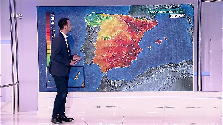 Precipitaciones localmente fuertes en el norte de Galicia y en Asturias          