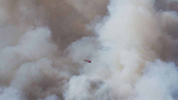 Preocupan varios incendios en Cataluña y Aragón