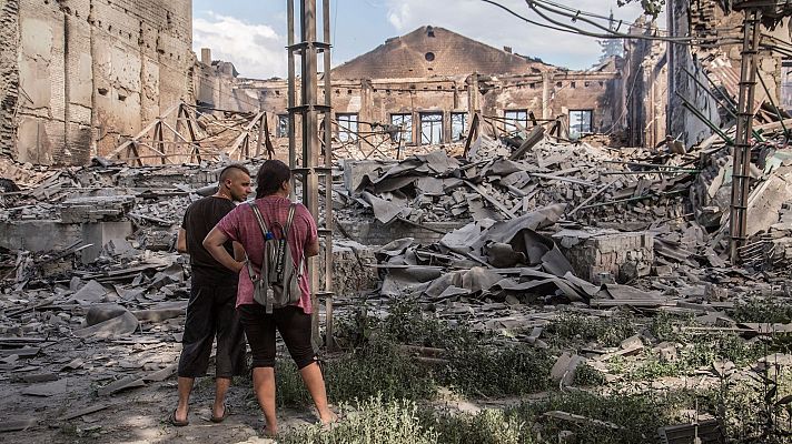 Telediario Fin de Semana - Se recrudecen los combates en el este de Ucrania