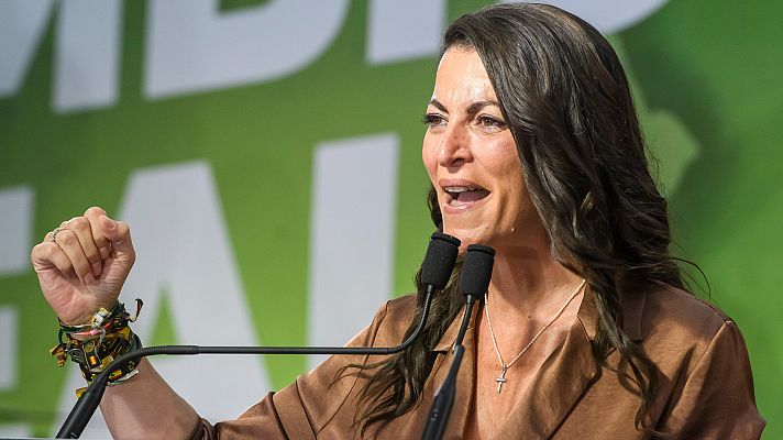 Especiales informativos - Olona afirma que se entregará en "cuerpo y alma" en Andalucía: "Vox cumple, yo cumplo"