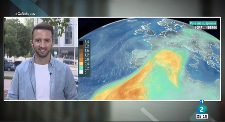 El temps - La primavera s'acomiada amb calor, més núvols i pols