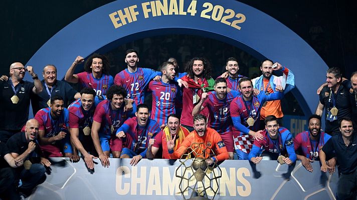 El Barça gana su undécima Champions de balonmano en la tanda de penaltis