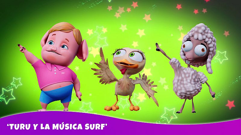 Clip 'Turu y la música surf'