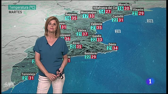 L'informatiu - Comunitat Valenciana - El Tiempo en la Comunitat Valenciana - 20/06/22