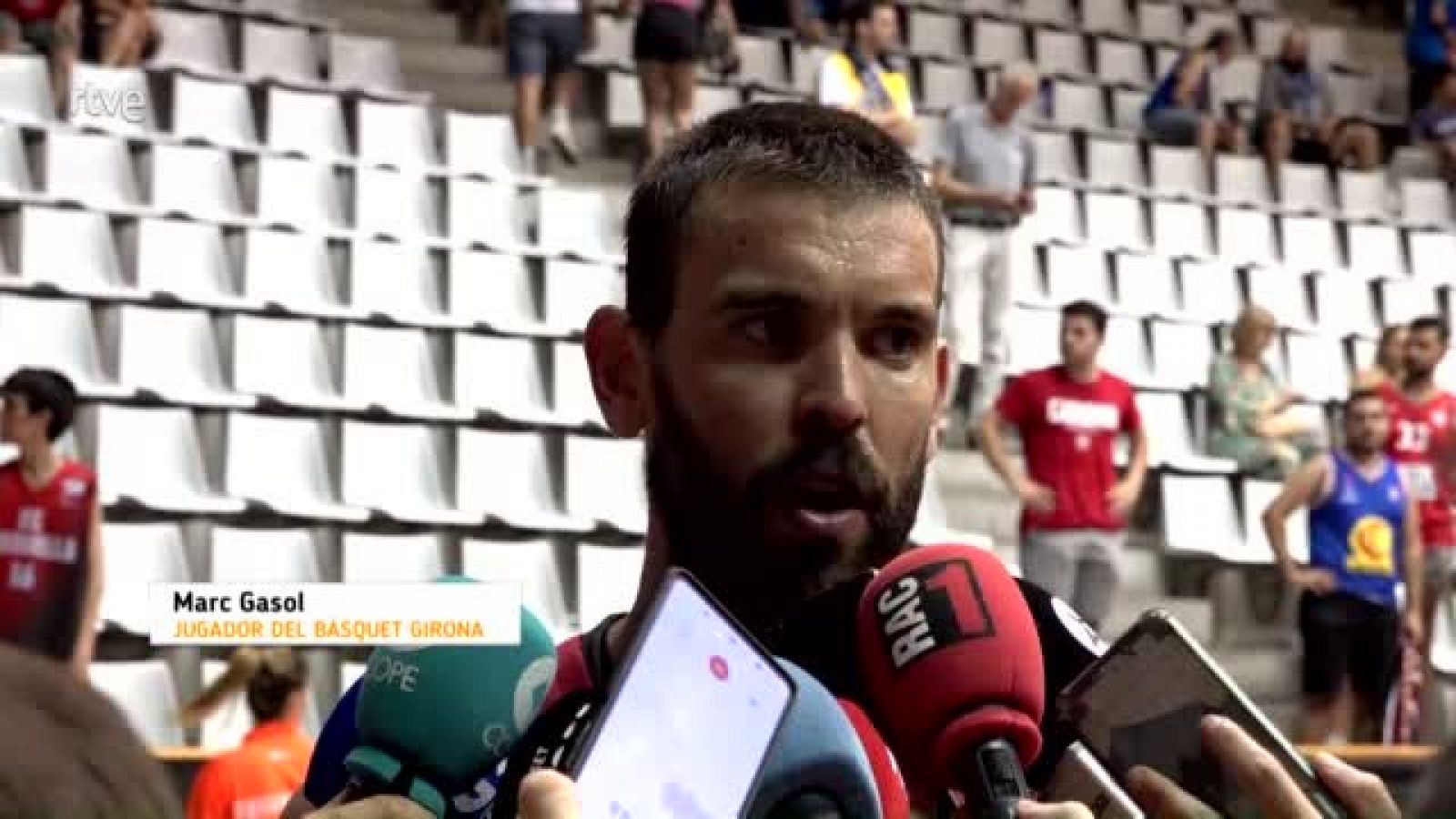 Marc Gasol : "A disfrutar del ascenso porque esto es muy difícil"