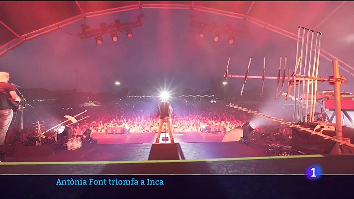 Informatiu Balear - Torna Antònia Font 8 anys després