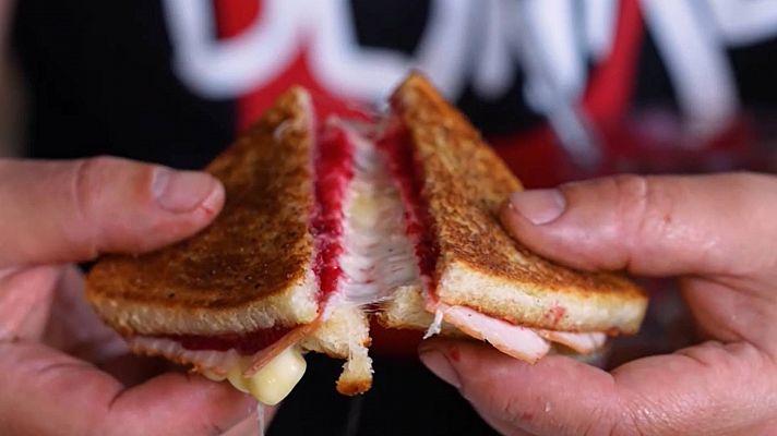 Receta de sándwich con remolacha y membrillo al estilo Gipsy