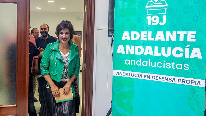 Rodrguez (Adelante Andaluca):  "Nuestro objetivo era crear un espacio andalucista en el Parlamento y lo hemos conseguido"