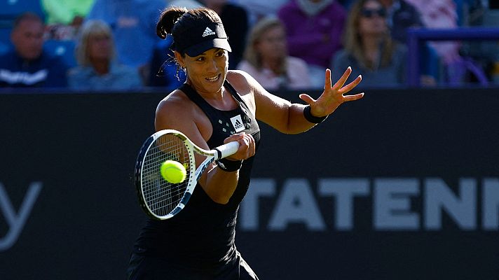 Telediario Matinal - Muguruza comienza con victoria su participación en Eastbourne